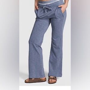 PINK Victoria's Secret Heather Blue Joggers